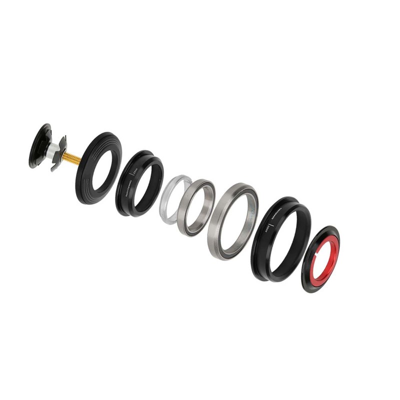Cocoarm CNC ZS44/ZS56 Aluminium -Legierungsrad Bike Doppelzzwecke Außenverjüngungs -Headset Lager,