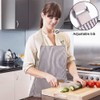 TOMVAES 2 Pack Kitchen Cooking Aprons, Adjustable Soft Chef Apron