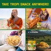 TropiSnack Simply Natural Dried Pineapple Tidbits No Added Sugar Gluten