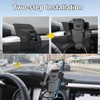 Sunsdrew Car Phone Holder for 2016-2023 Toyota Tacoma 3rd Gen.