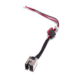 Charging Port DC in Power Jack Cable Replacement for Toshiba Satellite C75D-B C75D-B7215 C75D-B7300 C75D-B7304 L75-B7150 6017B0490501