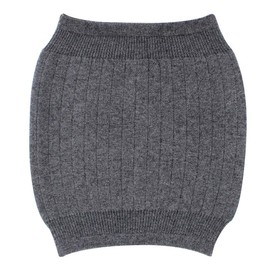 Milya Winter Cashmere Kidney Warmer Back Warmer Elastic Waist Support, Grey plush lining
