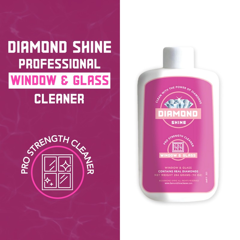 Diamond Shine Professional Window and Glass Cleaner & Polish -