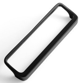 Goo-Ki Matt Black Cabinet Pulls with Hole Center 5''(128mm),Modern Zinc Alloy Drawer Pulls for Drawer,Wardrobe,Cupboard,6 Pack