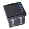 Digital Intelligent Display Three Phase Programmable AC Ammeter(Black)