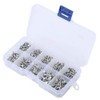 Full Rivets 500pcs Aluminum Flat Head Full Rivets Multi Size