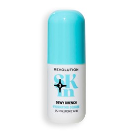 Revolution SKin, Dewy Drench Hydrating Serum, Lightweight Face Serum With Hyaluronic Acid, Plumps Skin, Vegan & Cruelty-Free, 30ml