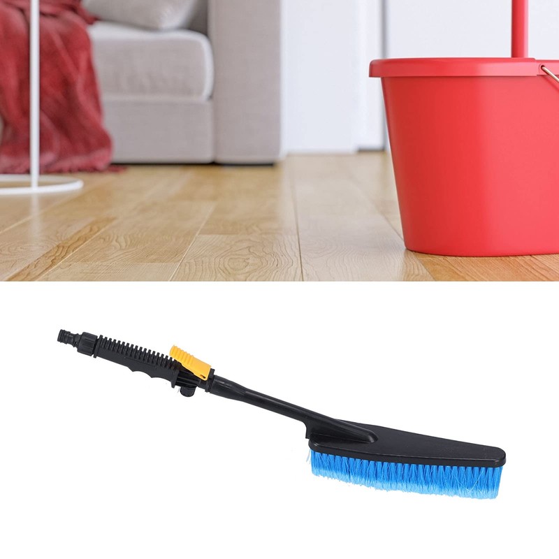 Car Wash Brush with Hose Attachment, Easy Car Cleaning Tool