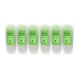 Kim Jeong-moon Aloe Water Splash Cooling Sun Stick Ice Tea 23g 6pcs / 김정문알로에 워터 스플래쉬 쿨링 선스틱 얼음자차 23g 6개