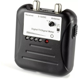 THE CIMPLE CO OTA TV Antenna Signal Strength Meter Kit with LED Display and Coaxial Cable