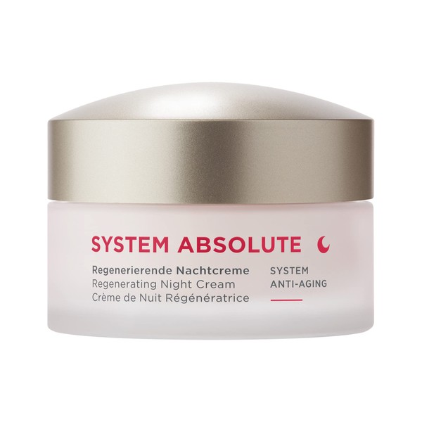 ANNEMARIE BÖRLIND System Absolute System Anti-Ageing Regenerating Night Cream (50 ml) - Activates Collagen and Elastin Production - Nourishing, Firming and Regenerating - Vegetarian