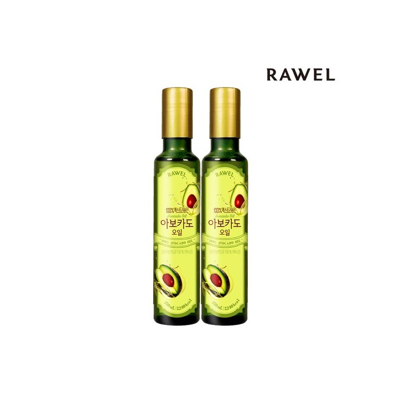 Roel 로엘 엑스트라버진 아보카도 오일 230ml x 2병 선물세트 Roehl