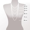 Jewels by Leonardo Elsana necklace, short chain made of silver-coloured
