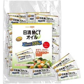 Nissin MCT Oil 6g x 50 bottles MCT 100% Easy to use as energy Recommended by 99% of registered dietitians Small portions Convenient to carry