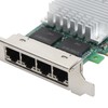 Gigabit Network Card 4 RJ45 Port PCIE X4 10Mbps 100Mbps