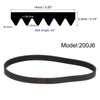QUARKZMAN 200J6 Rubber Poly V Belt, 6 Ribs PJ V-Ribbed
