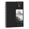 A5 Sketch Books, 200GSM Thick Paper Spiral Bound Sketchbook Hardback