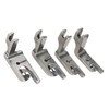 4PCs Presser Foot Sewing Machine Accessories Durable Crafts Stainless Steel