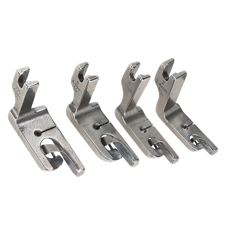 4PCs Presser Foot Sewing Machine Accessories Durable Crafts Stainless Steel