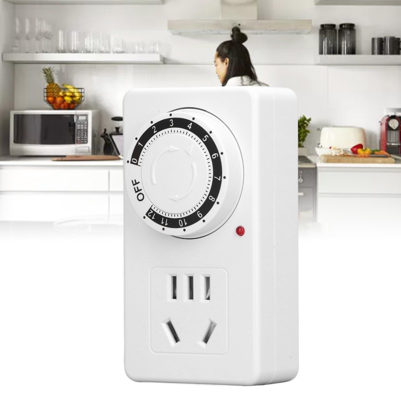 Smart Timing Socket 12 Hour Countdown Overcharging Automatic Power Off