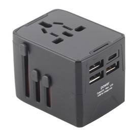 Universal Travel Adapter International Plug Power Converter Multi Outlets
