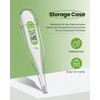 Digital Thermometer, Oral Thermometer Adults Kids Babies, Accurate Fast Switchable