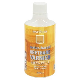Nippe Wood Love Water-Based Urethane Varnish, Matte Clear, 8.5 fl oz (250 ml)