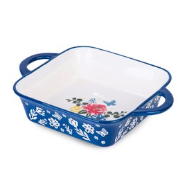 Wisenvoy 8x8 Baking Pan Brownie Pan Casserole Dish Ceramic Baking Dish Casserole Dishes For Oven Square Baking Pan