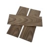 1mm Thick Unfinished Walnut Veneer Pack 10cmx30cm (10PCS) for Marquetry,