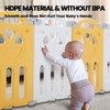 FAHKNS Foldable Baby Playpen with 18 Panels: Ideal for Babies