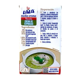 LALA 6-Pack LALA Media Crema Original/LALA Table Cream 245gr/8.64oz each