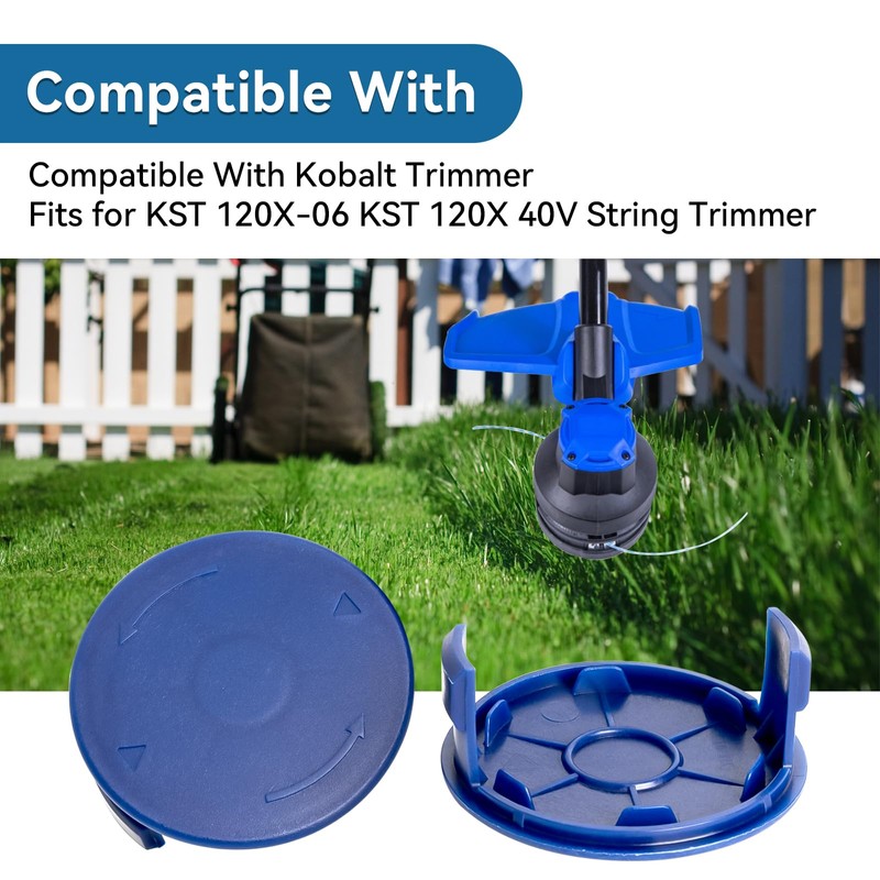 Trimmer Spool Cap Cover Compatible with Kobalt KST 120X KST