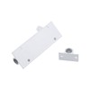 Bitray 3-inch Slide Bolt Latch White Slide Locks for Inside
