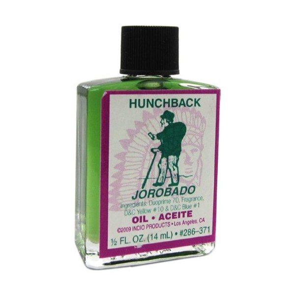 Indio Products Hunchback Oil 1/2 fl. oz.