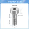 sourcing map 12Pcs 304 Stainless Steel Shoulder Bolt 6mm Shoulder