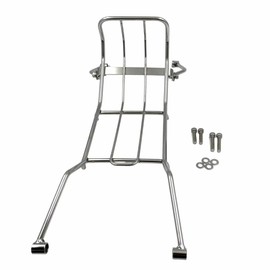 HONDA SUPER CUB C125 CENTER LUGGAGE RACK GUARD [STAINLESS] / For Honda Super Cab C125 Center Luggage Rack Guard Stainless Steel