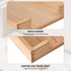 KIRIGEN Wood Letter-Size Tray Single-Tier Wooden Tones Collection Front-Load Documents