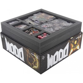 Feldherr Foam tray value set compatible with DOOM the board game
