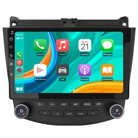 AWESAFE Android 13 Car Radio Stereo 10 inch Touch Screen with CarPlay Android Auto for Honda Accord 7th 2003 2004 2005 2006 2007