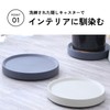 DIZLAS Flowerpot Plate, Flowerpot Plate, Caster Plate, Rotates 360 Degrees,