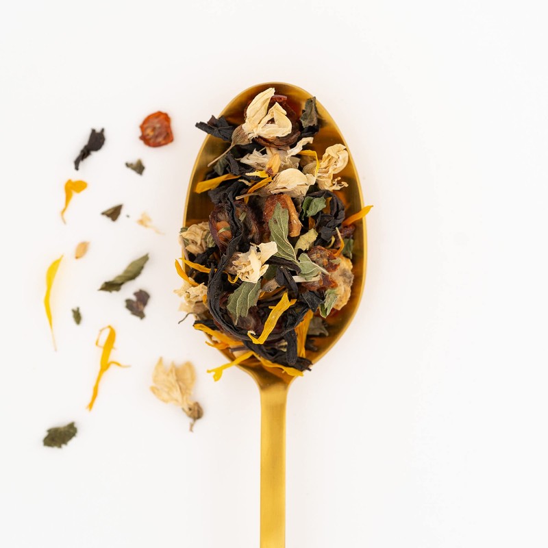 Morning Glow - Herbal Tea Bags - 100% Natural -
