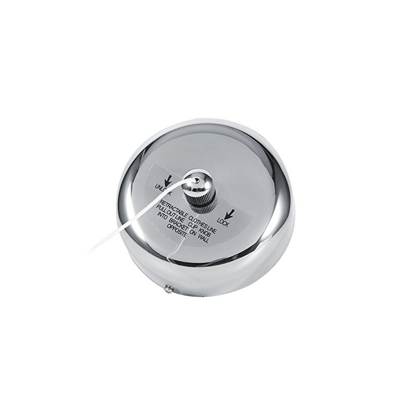 FTVOGUE Stainless Steel Retractable Clothesline Hanging Dryer for Shower Room