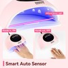 JODSONE Quick U V LED Nail Lamp with 4 Timer