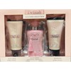 FRAGRANCE COUTURE DELILAH FOR WOMEN 3PC GIFT SET(3.4 OZ EDP/S+BL+SG)