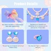 6 Piece Mermaid Jewellery Set for Girls, Mermaid Children's Jewellery