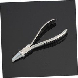 ORFOFE Multi Purpose Eyeglass Frame Adjustment Pliers Ergonomic DIY Tool for Optician Repair Comfortable Grip for Long Use for Glasses and Craft Projects Silver