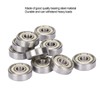 10Pcs 626Z Ball Bearing, 6x19x6mm Stainless Steel Double Shielded Deep