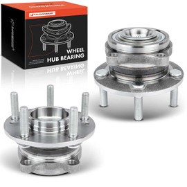 A-Premium 513266 2 x Front Wheel Bearing and Hub Assembly with 5-Lug Compatible with Hyundai Santa Fe 2007-2014, Santa Fe Sport 2013-2014, Veracruz 2007-2012, Kia Sorento 2011-2015
