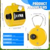 TOODOO 6 Pack Hand Tally Counter 4 Digit Mechanical Palm