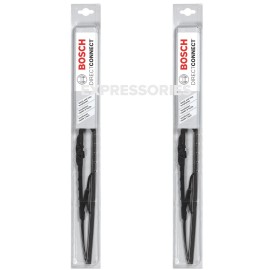 BOSCH 2pc BOSCH Direct Connect Wiper Blade Set PAIR Size 22 / 19 -- Front Left & Right